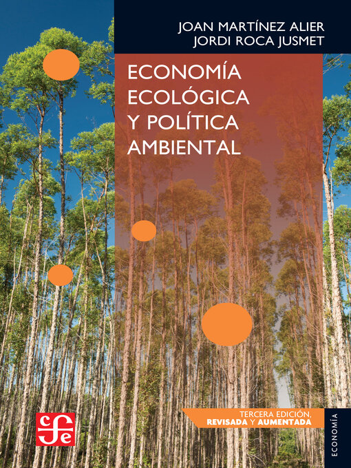 Imagen de portada de Economía ecológica y política ambiental